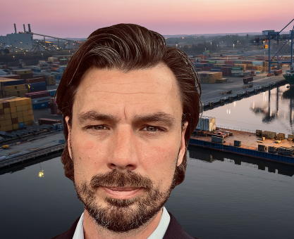 David Hellsted, affärsutvecklare, Norrköpings Hamn