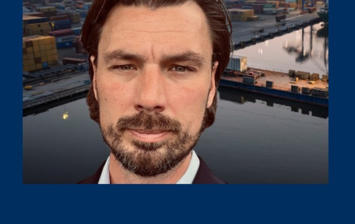 David Hellstedt, affärsutvecklare, Norrköpings Hamn