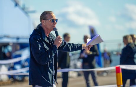 Konferencier Lasse Fredriksson.